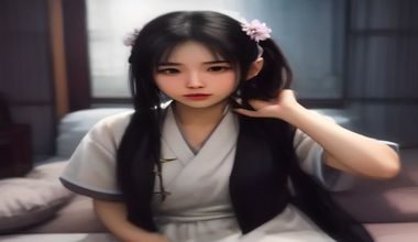 白丝风格美女自慰类内容缩略图，日系清纯风格，室内暖光环境