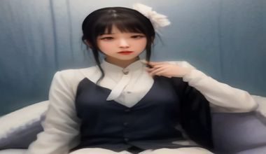 JK制服风格美女自慰相关内容封面，校园风格清新感强，画面明亮